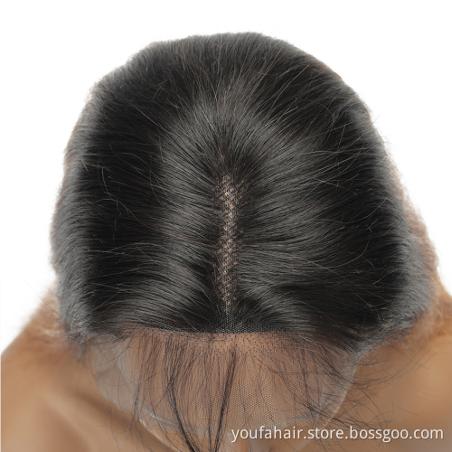 12A Brazilian Virgin Human Hair Ombre Colored 1b/30 Blonde Transparent Lace Frontal Wigs Pre Plucked Remy 13x4 HD Lace Front Wig